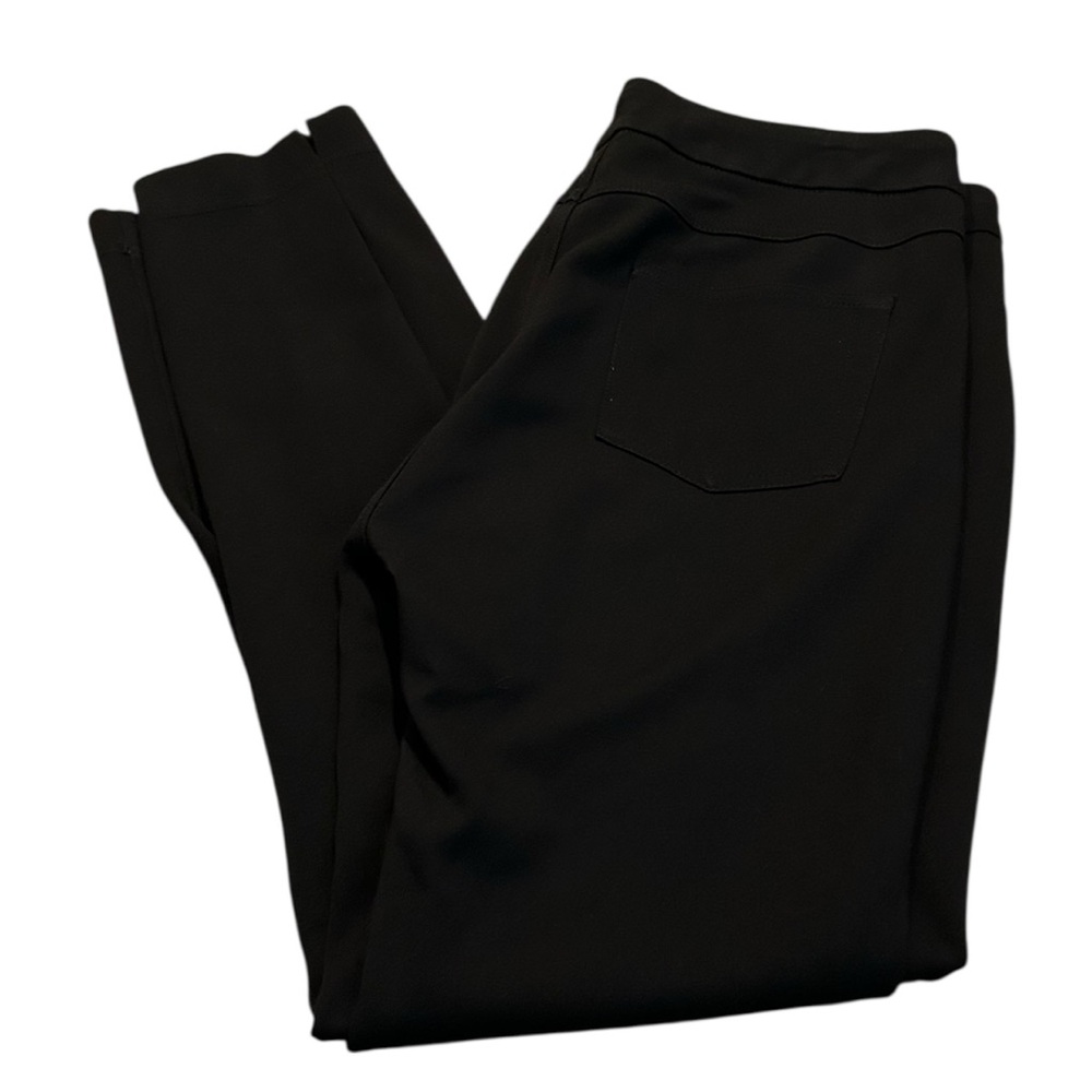 SOFT SURROUNDINGS super sleek black pull on legging pants